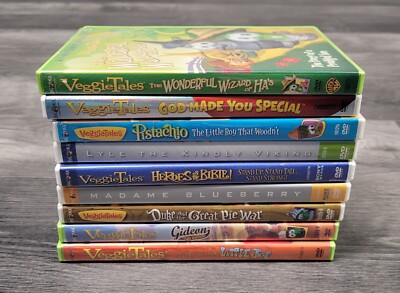 Veggietales DVDs (Lot of 9) | eBay