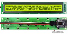 Yellow IIC/I2C Serial Character 40x2 LCD Display Module for Arduino w/Library