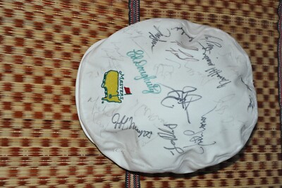 MASTERS GOLF HAT / CAP WITH MANY SIGNATURES / AUTOGRAPHS | eBay display picture 1