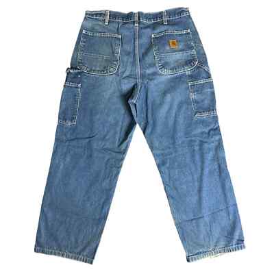 Vintage Carhartt Thrashed Carpenter Jeans | eBay