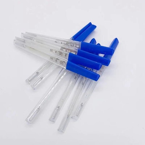 Glass For Home Use Oral & Axillary Adult Kids Triangle Glass Body Thermomete 1ml - Picture 3 of 6