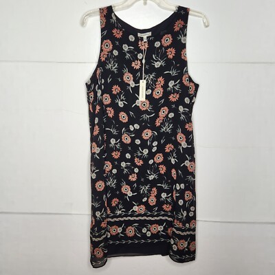 NWT Max Studio A Line Sleeveless Dress Womens Size Large Black Floral Mum NEW | eBay NWT Max Studio A Line Sleeveless Dress Womens Size Large Black Floral Mum NEW | eBay