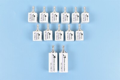 Lot of 13 Dentsply Zirconia Dental Milling Blocks for CAD/CAM Dentistry