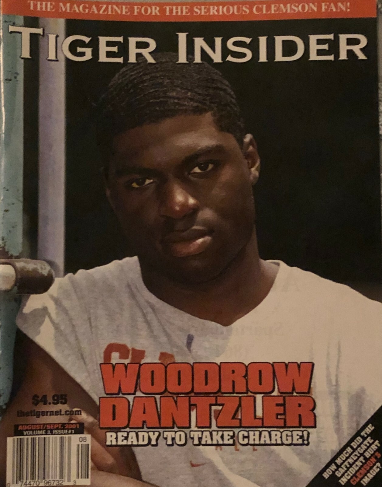 Clemson Tiger Insider 2001 Woodrow Dantzler Takes Charge eBay