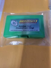 Redding SS Crossbolt Lock Rings 3 with plastic storage case