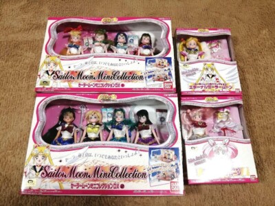 NEW Sailor Moon Mini Collection DX Figure Doll 10 set Vintage BANDAI from Japan