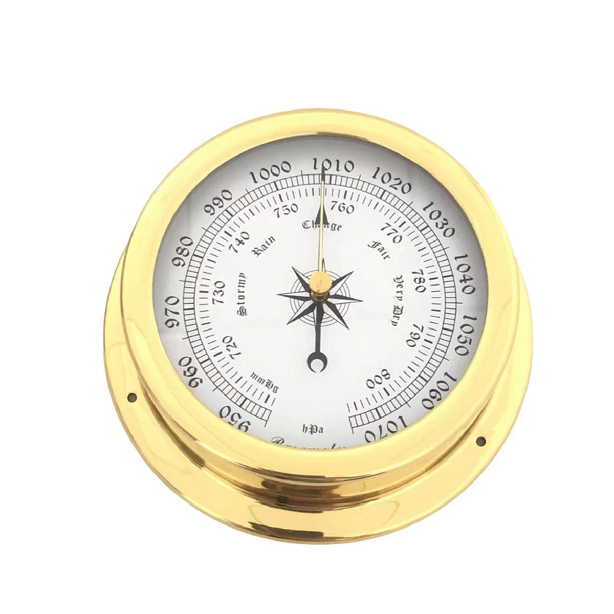 Wall Mounted Barometer Watch Pressure Gauge Office Analog Weather