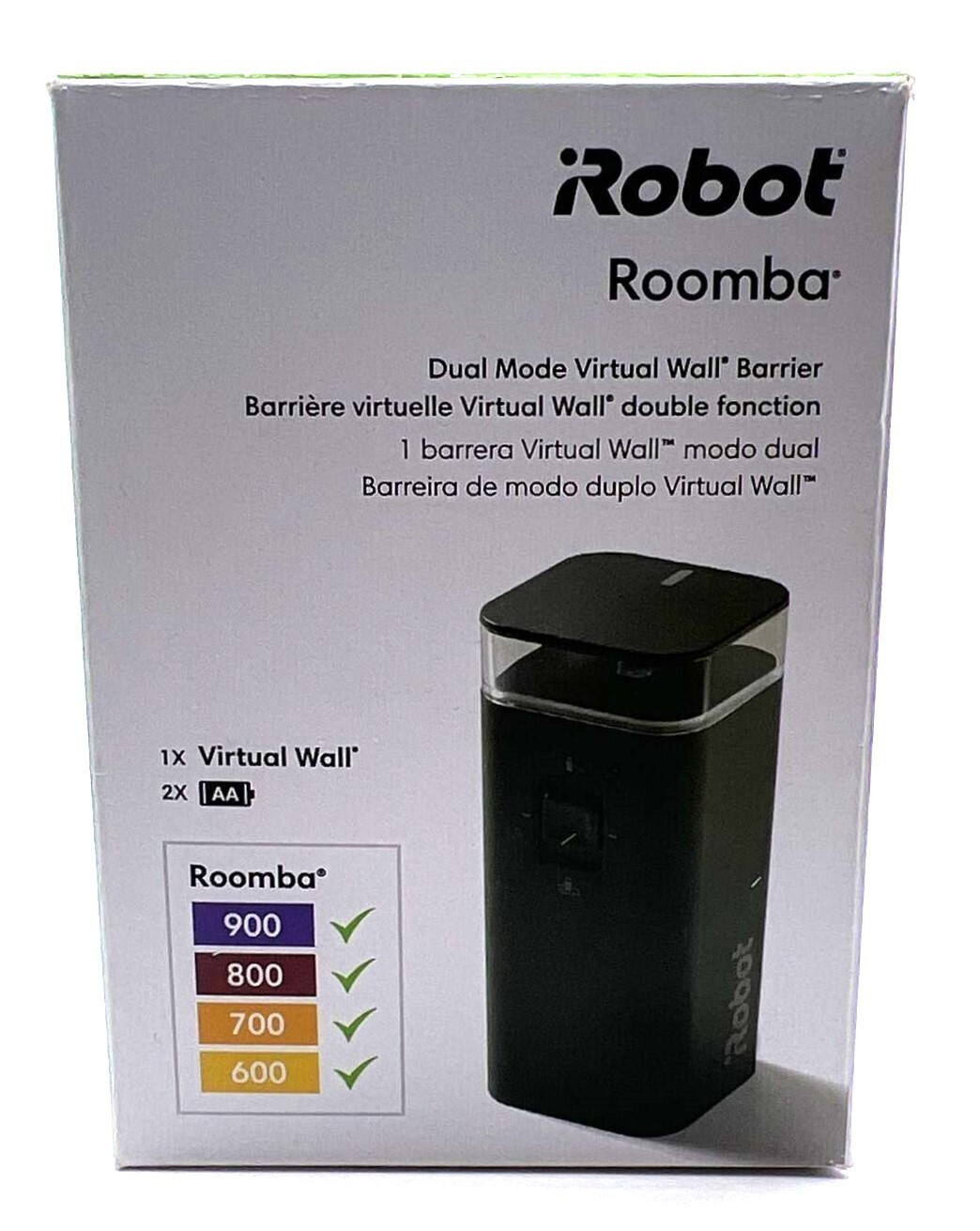Roomba iRobot Dual Mode Virtual Wall Barrier 600/800/900 4636429 New