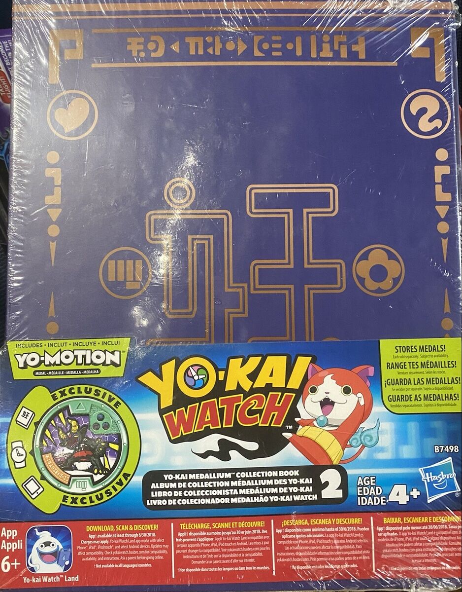 Yo-kai Watch Medallium Collection Book by Hasbro