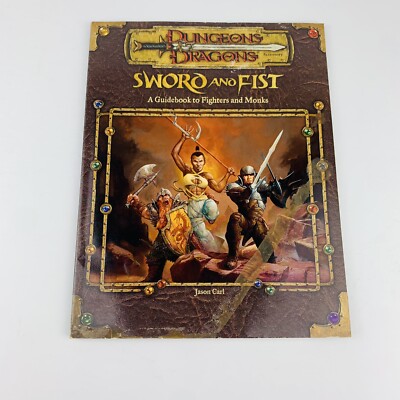 Sword and Fist a guidebook to fighters and monks  AD&D accessory 
