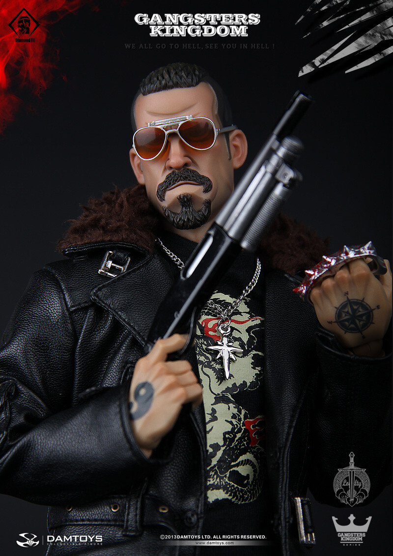 DAMTOYS Gangsters Kingdom Diamond 2 Scott Adkins 1/6 Action Figure