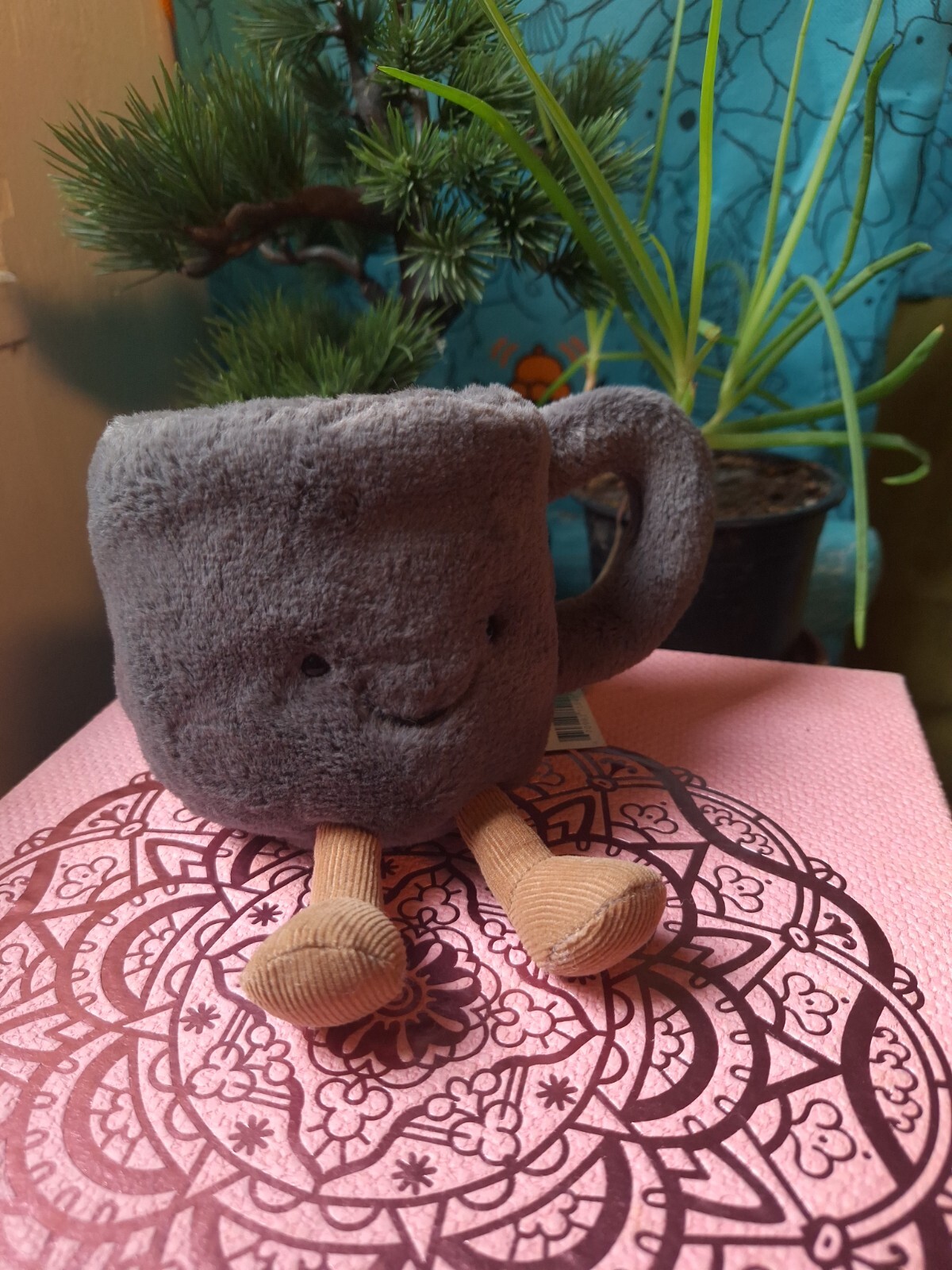 Peluche café Jellycat Amuseables originale et douce pour petits et grands