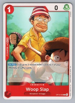 WOOP SLAP OP13-006 C CARRYING ON HIS WILL ONE PIECE NM OP13 2025,;