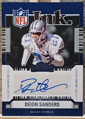 2024 Panini Contenders Deion Sanders (Cowboys) Ink AUTO /99 - NM