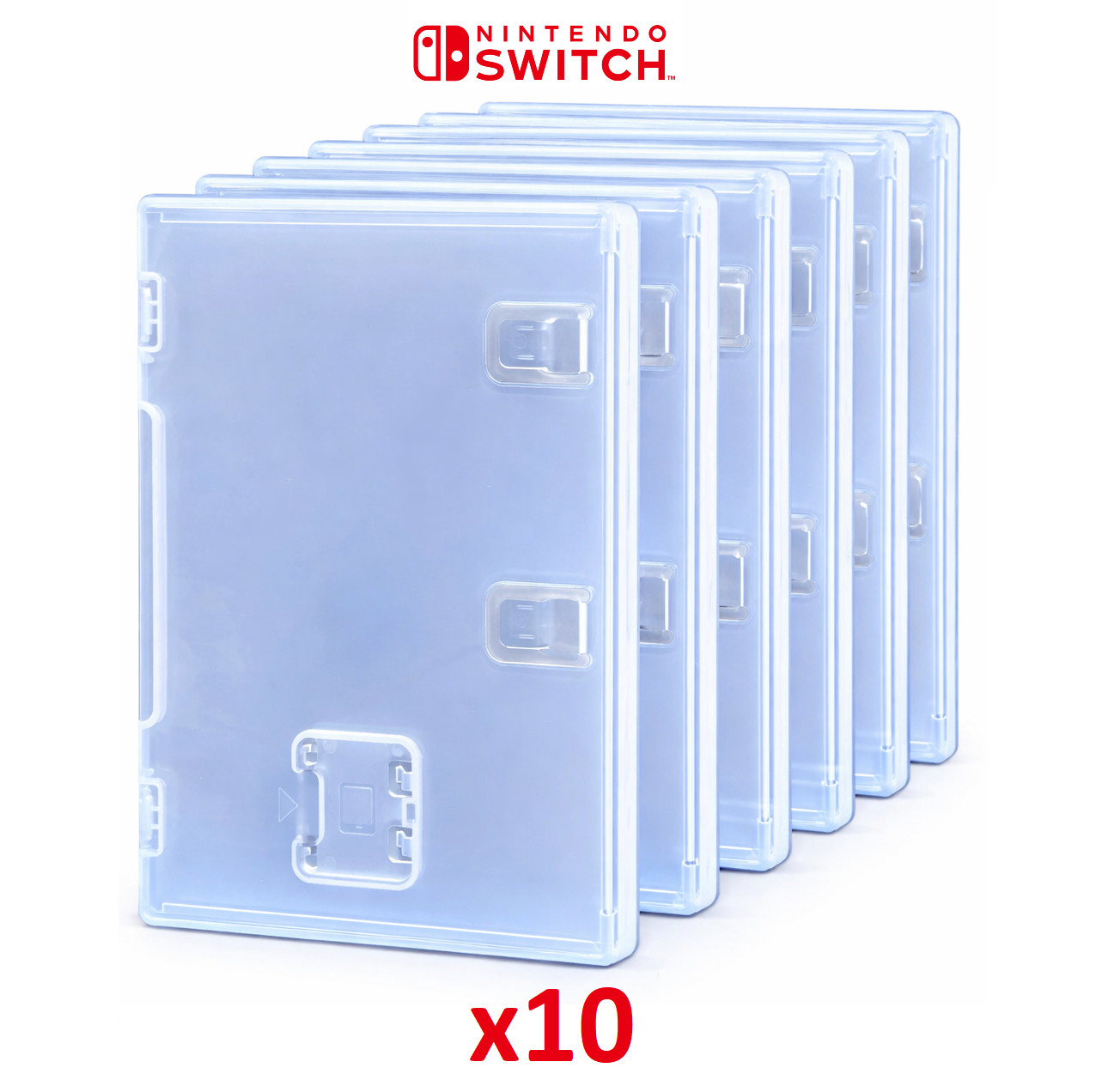 Boîtier Nintendo Switch Original Lot de 10 Rangement pour Collectionneur