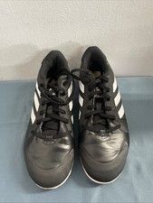 Adidas Mens Pure Hustle Black White Baseball/Softball Cleats, Size 7