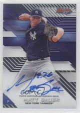 2017 Bowman's Best Best of 2017 Auto Matt Sauer #B17-MS Auto sy5