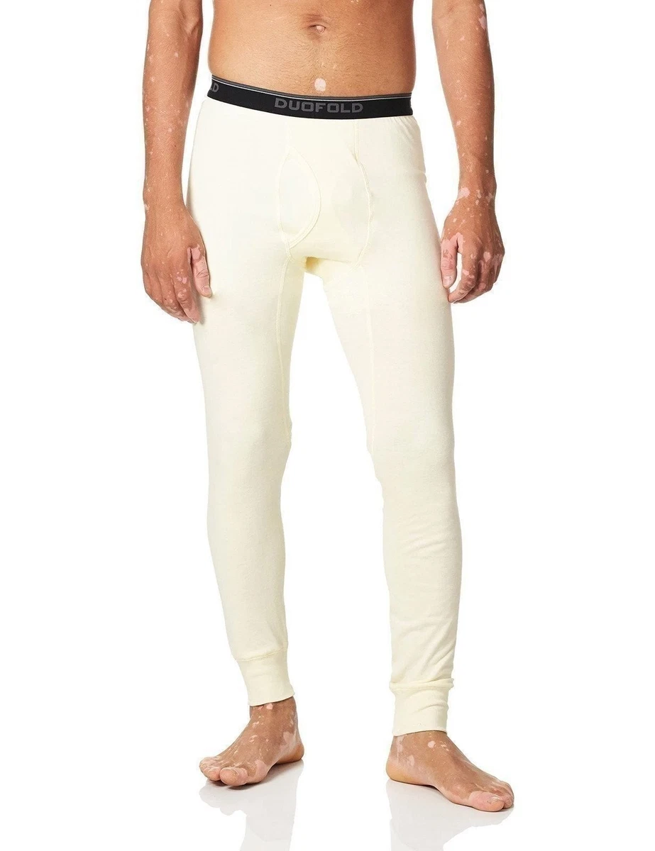 Pantalon Long Thermique Duofold – Homme, Taille L, Bleu, Deux Couches Laine, Occasion Parfait état