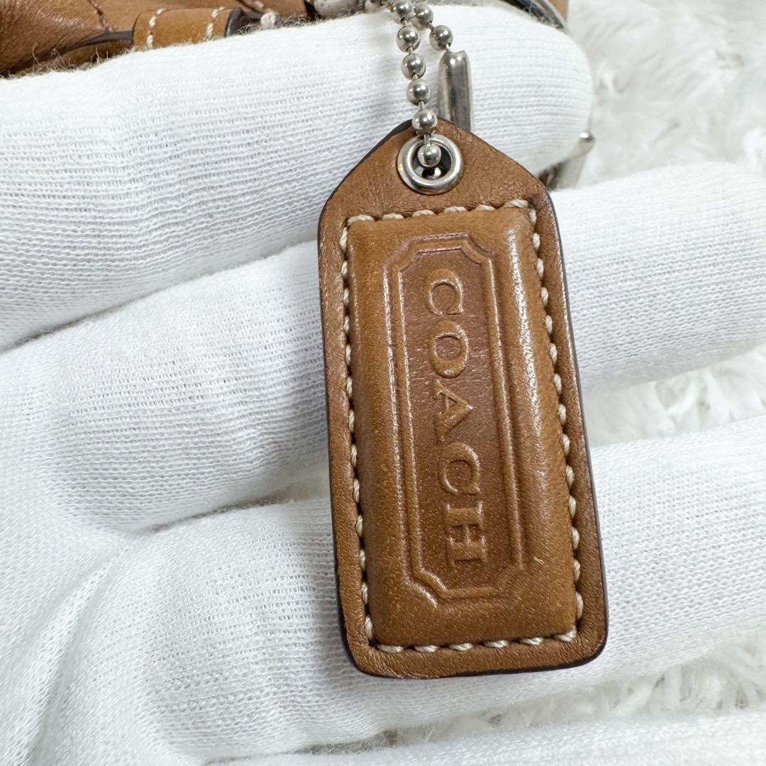 COACH 9541 Soho Shoulder Hobo Bag Brown Used Women thumbnail 16