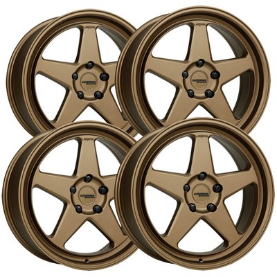 (Set of 4) Katana Racing KR03 20x8.5 5x4.5'' +40mm Bronze Wheels Rims 20'' Inch