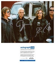 STONE TEMPLE PILOTS SIGNED 8x10 PHOTO ROBERT JEFF ERIC - ACOA COA