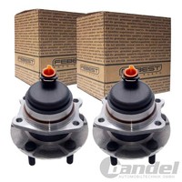 2X Febest Radnabe Links+Rechts Hinten Passend FüR Chrysler Voyager Dodge Caravan