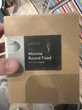 12 x Astro Minima round Fixed Indoor Downlight (Matt White) 1249002