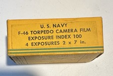 US Navy Torpedo Vintage Kodak Super-XX F46 - 4 Exp - B W - WW2 8 
