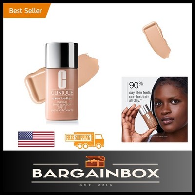Natural Finish Liquid Foundation - Evens Tone & Reduces Dark Spots - 30ml