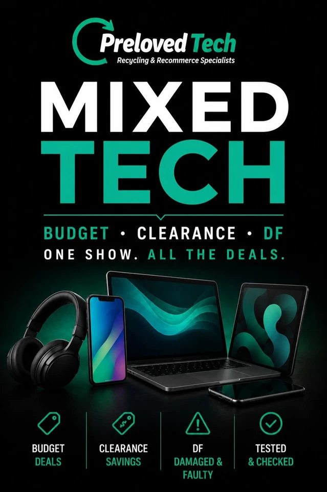 Mixed Tech | Low Starts 60 Seconds Drops | Clearance, Budget & DF Devices