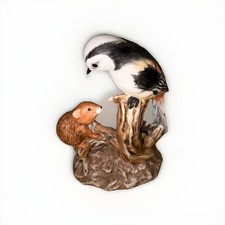 Vintage The Chancery Collection By Maruri Hand Painted Porcelain Longtail Tit