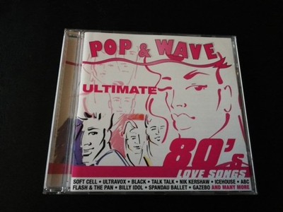 POP & WAVE - Ultimate 80's Love Songs - CD - Neuwertiger Zustand 