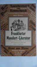 Frankfurter Mundart-Literatur sowie Bücher und Zeitschriften zur Geschicht 52227