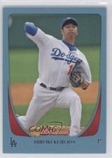 2011 Bowman Blue 96/500 Hiroki Kuroda #147 0k5