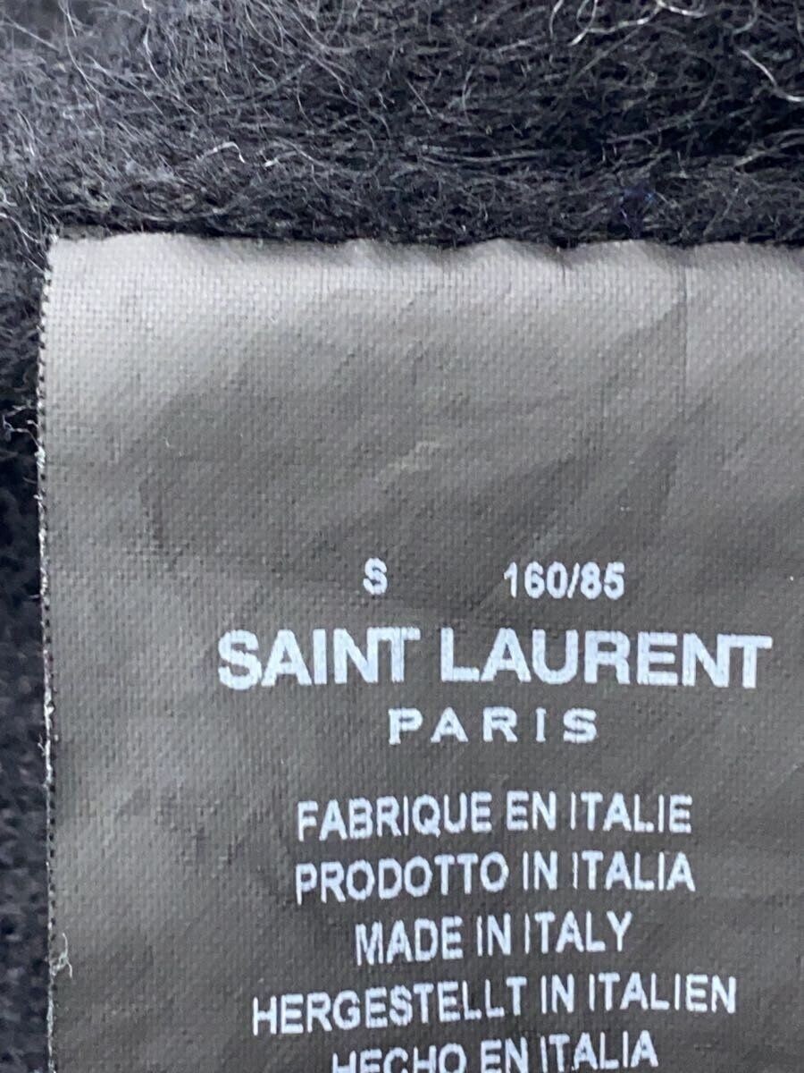 SAINT LAURENT maglia e maglione (spessa) S mohair BLK 443259 stampa tigre