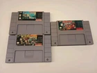 Super Nintendo SNES Donkey Kong Country 1 2 3 Trilogy Game Lot Authentic Tested
