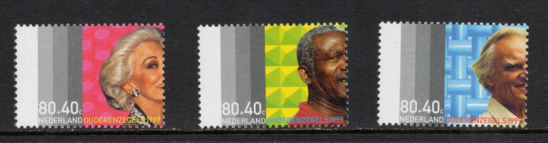 B711/13 Netherlands  1999   Year of the Elderly     MNH