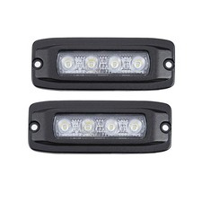 2x 6.3inch 12w Led Work Light Spot Driving Fog Lamp Flush Mount Off-road 4wd Suv 2x 6.3inch 12w Led Work Light Spot Driving Fog Lamp Flush Mount Off-road 4wd Suv