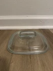 Pyrex Square Glass Replacement Lid 648C Rounded corners 7.5" Inch