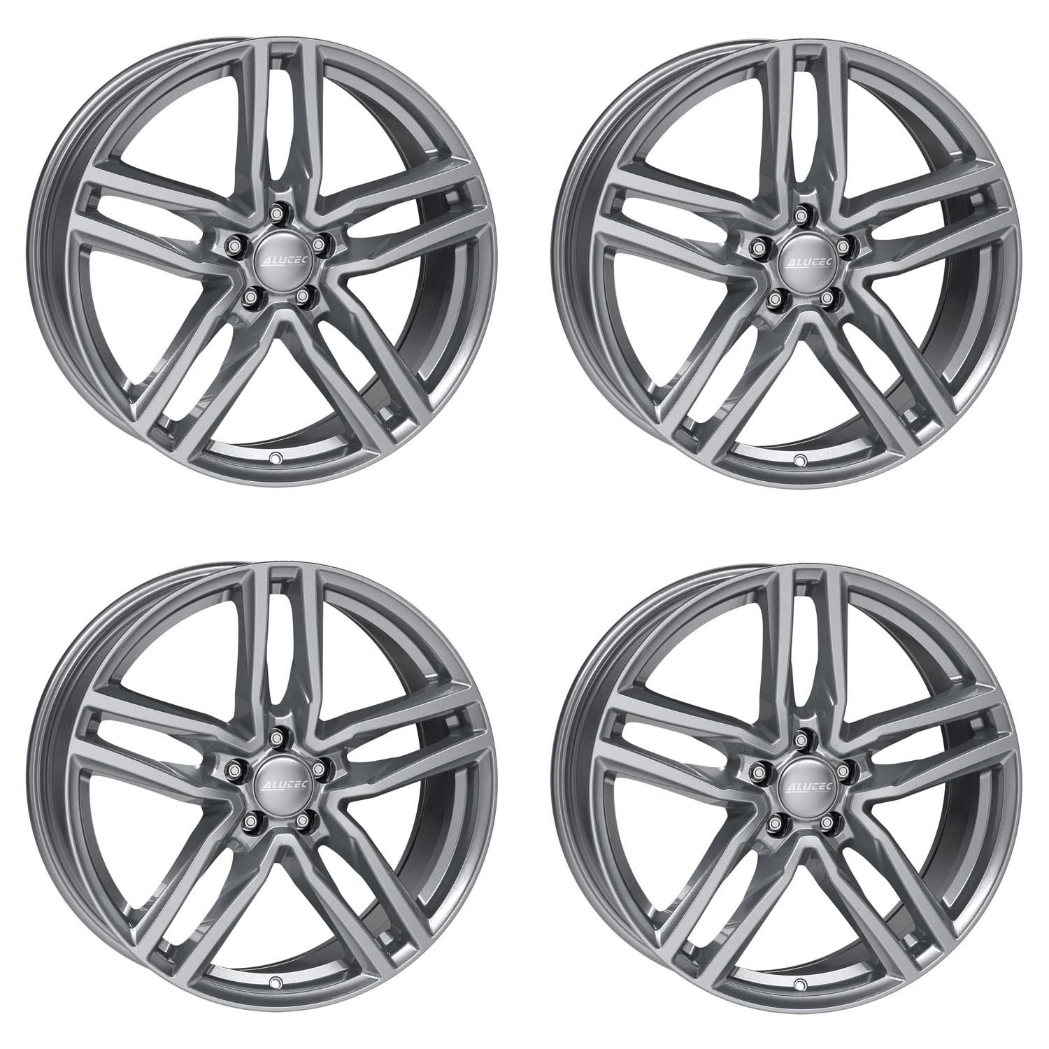 4 Alutec Ikenu wheels 7.5Jx17 ET38 5x112 GRA for SEAT Alhambra Altea Ateca Cupra