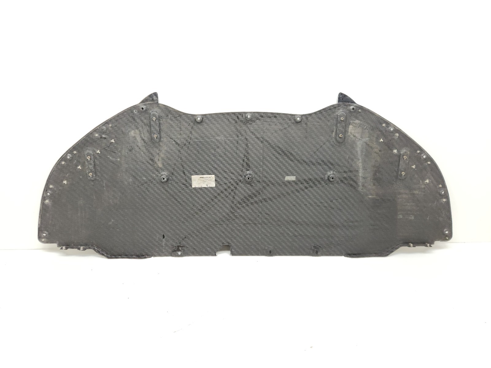 2015-2017 MCLAREN 675LT FRONT BUMPER LOWER CARBON FIBER SPLITTER OEM 11A9446RP