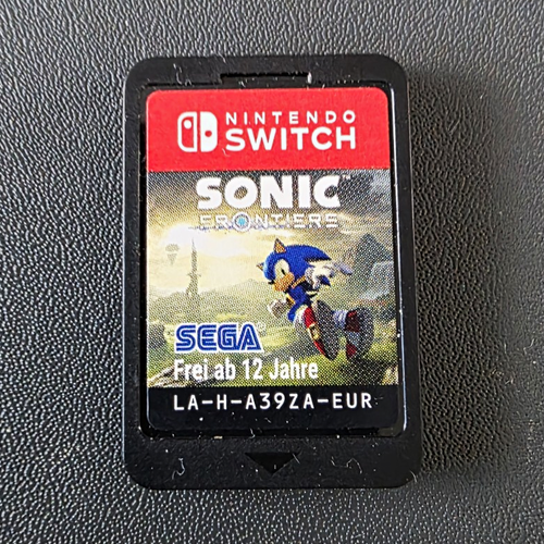 Sonic Frontiers Nintendo Switch Game Cartridge Only SEGA PAL EUR 2022