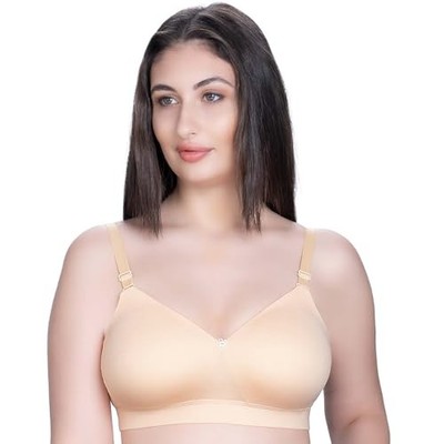TRYLO Women's Synthetic Wire Free Non-Wired Seamless Bra
