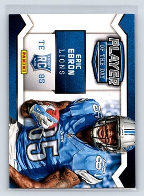 Eric Ebron 2014 Panini Player of the Day #RC-10 Detroit Lions 3-18