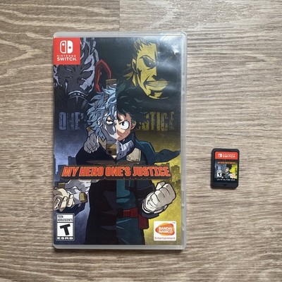 Bandai Namco My Hero One's Justice Nintendo Switch Multiplayer Fighting Game