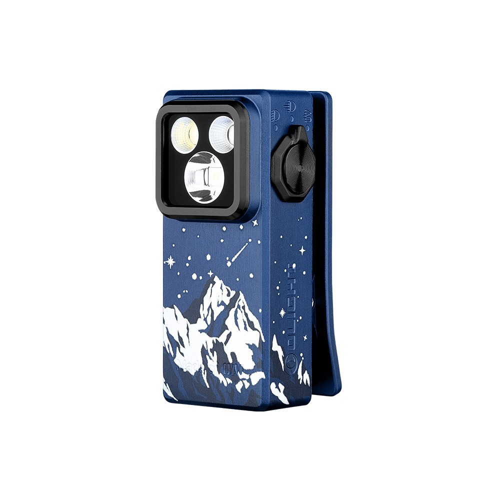 Olight Oclip Ultra Snowy Summit & Oclip Pro Zombie Green Lights