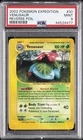 2002 POKEMON EXPEDITION #30 VENUSAUR-REVERSE FOIL PSA 9