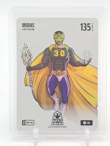 MIDAS 2025 BO JACKSON BATTLE ARENA FIRST EDITION ICE #BLBF-184 Q3735