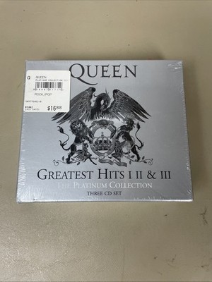 Queen, Greatest Hits I, II & III, The Platinum Collection, 3 CD Box Set, Sealed