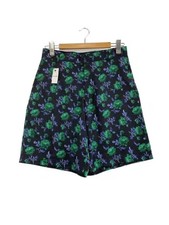 Christian Dior x Kim Jones Green Rose Silk Short Pants / Shorts / Size 46 / Silk